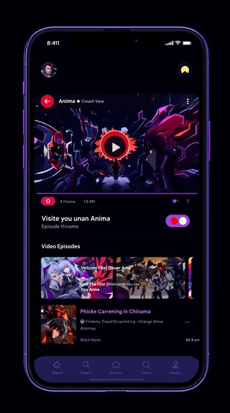 星辰动漫APP - 播放页 星辰动漫APP播放界面